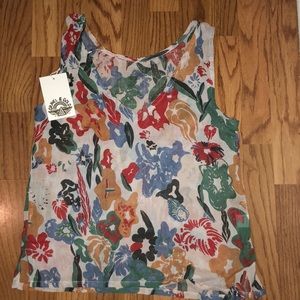 NWT Gravel & Gold Corylus sleeveless top